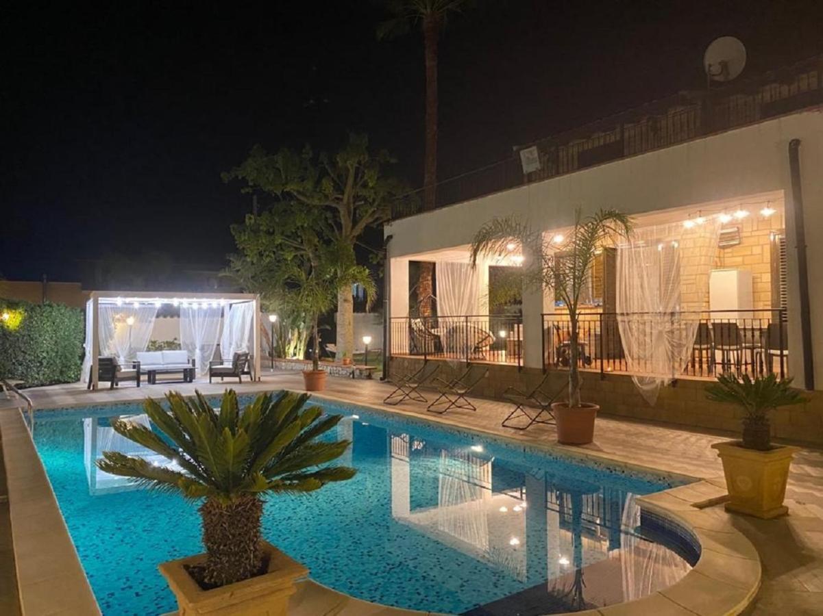 Villa Marianna Con Piscina Privata Ampi Spazi Esterni E Wifi Free Trabia Extérieur photo