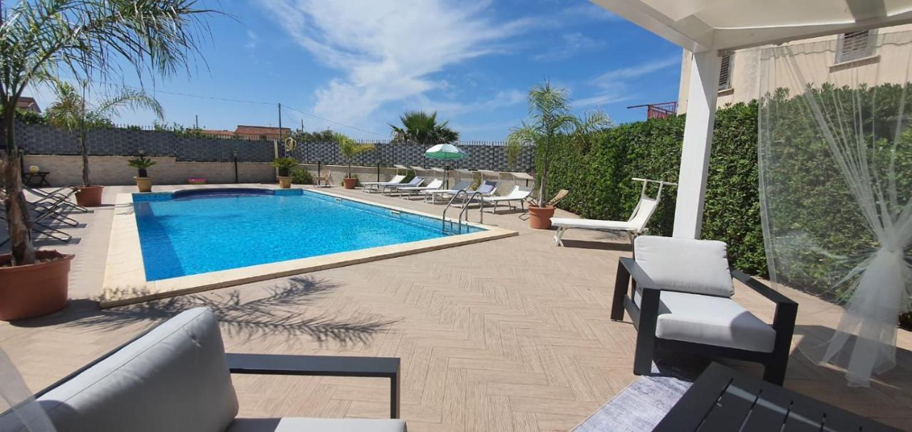 Villa Marianna Con Piscina Privata Ampi Spazi Esterni E Wifi Free Trabia Extérieur photo