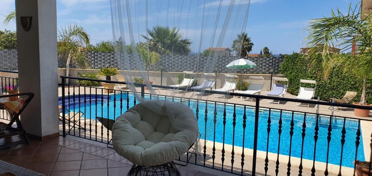 Villa Marianna Con Piscina Privata Ampi Spazi Esterni E Wifi Free Trabia Extérieur photo