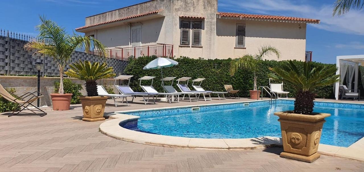 Villa Marianna Con Piscina Privata Ampi Spazi Esterni E Wifi Free Trabia Extérieur photo